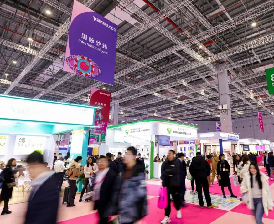 A primavera abre uma nova jornada, tecendo sonhos para o futuro. Shengbang convida você para participar da Exposição de Fios Primavera/Verão 2025yarnexpo!